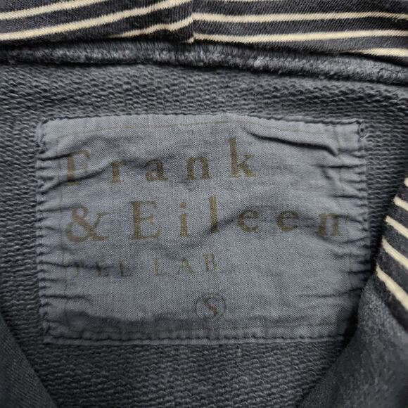 Frank & Eileen Worn Edge Zip Hoodie Size Small - Picture 3 of 6